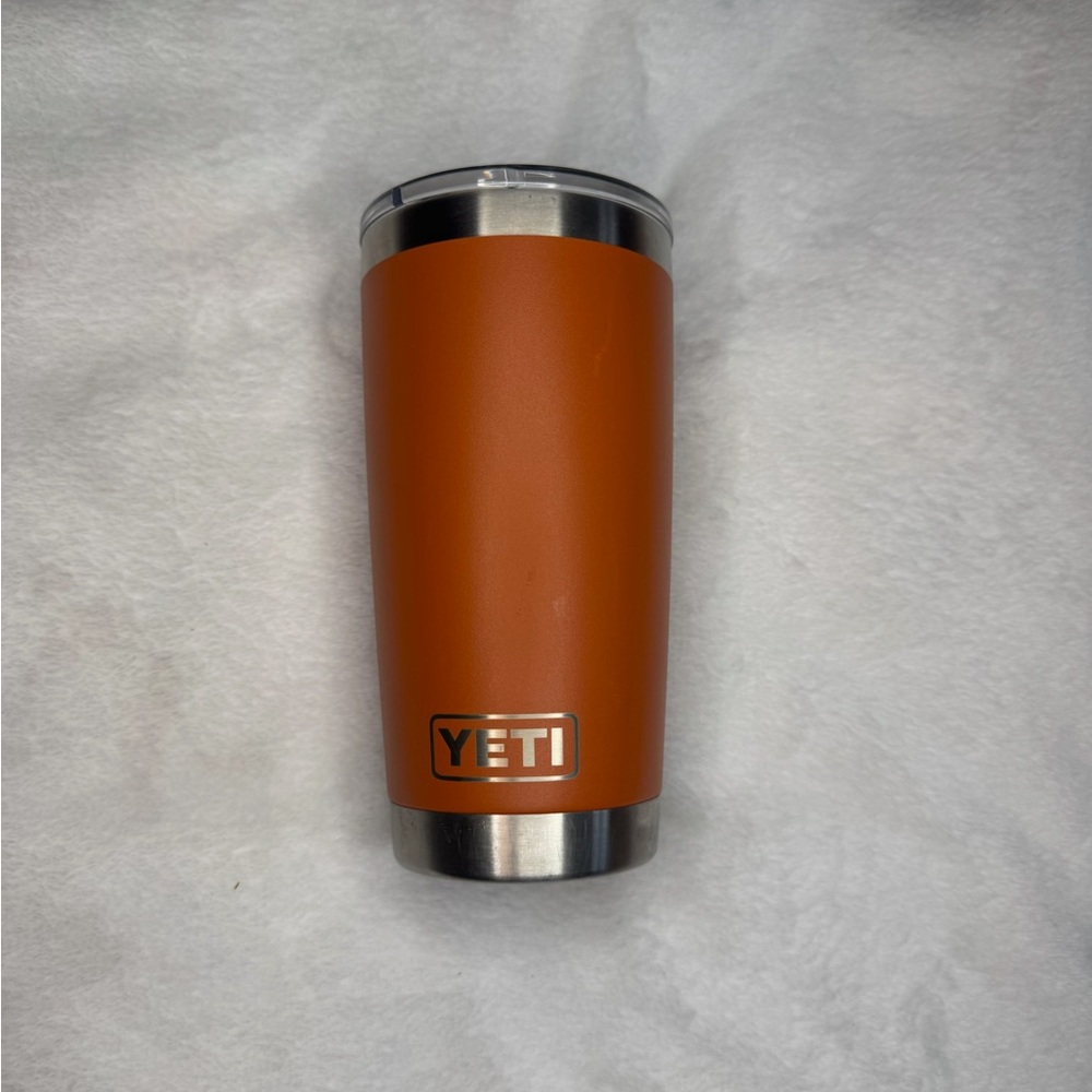YETI Bold Orange Travel Mug